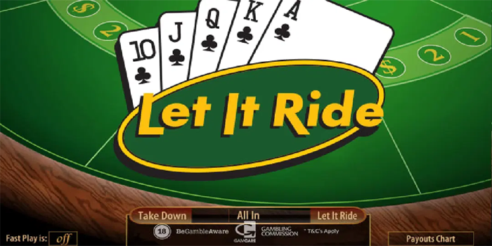 DORAHOKI - Cara Jitu Raih Jackpot Casino Let It Ride